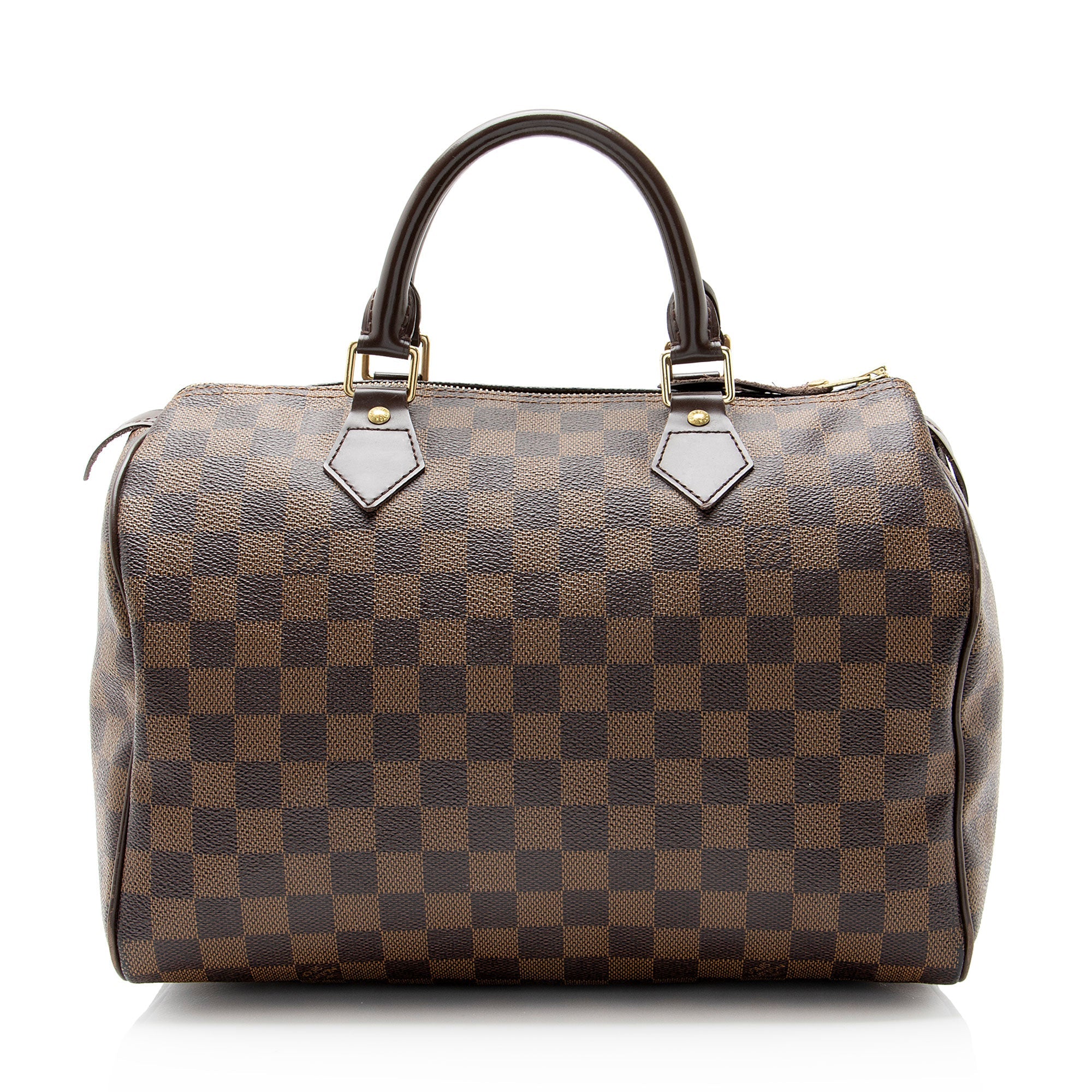 Louis Vuitton Damier Ebene Speedy 30 Satchel