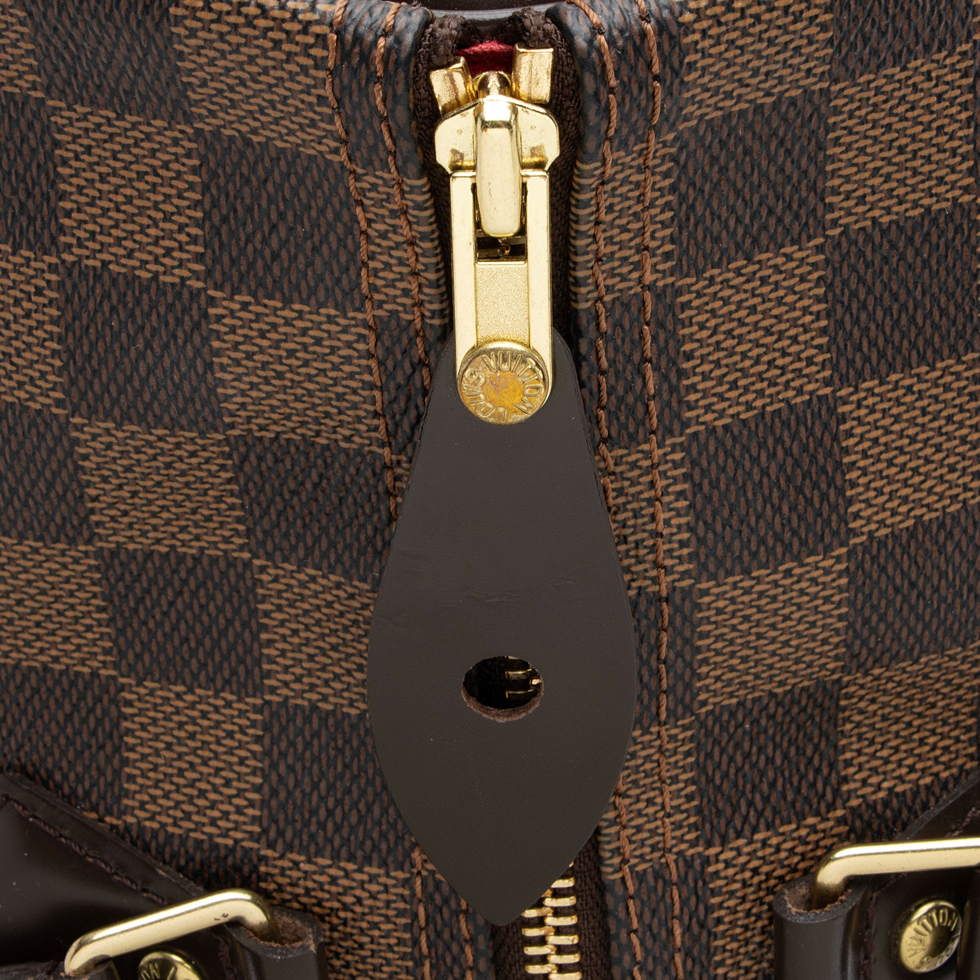Louis Vuitton Damier Ebene Speedy 35 Satchel (SHF-scUW6C)