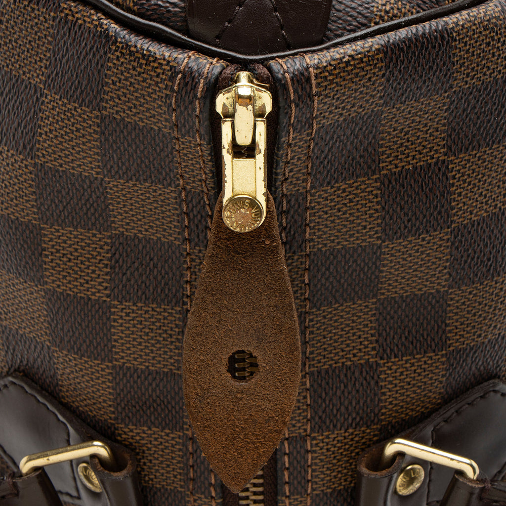 Louis Vuitton Damier Ebene Speedy 35 Satchel (SHF-w0gcrV)