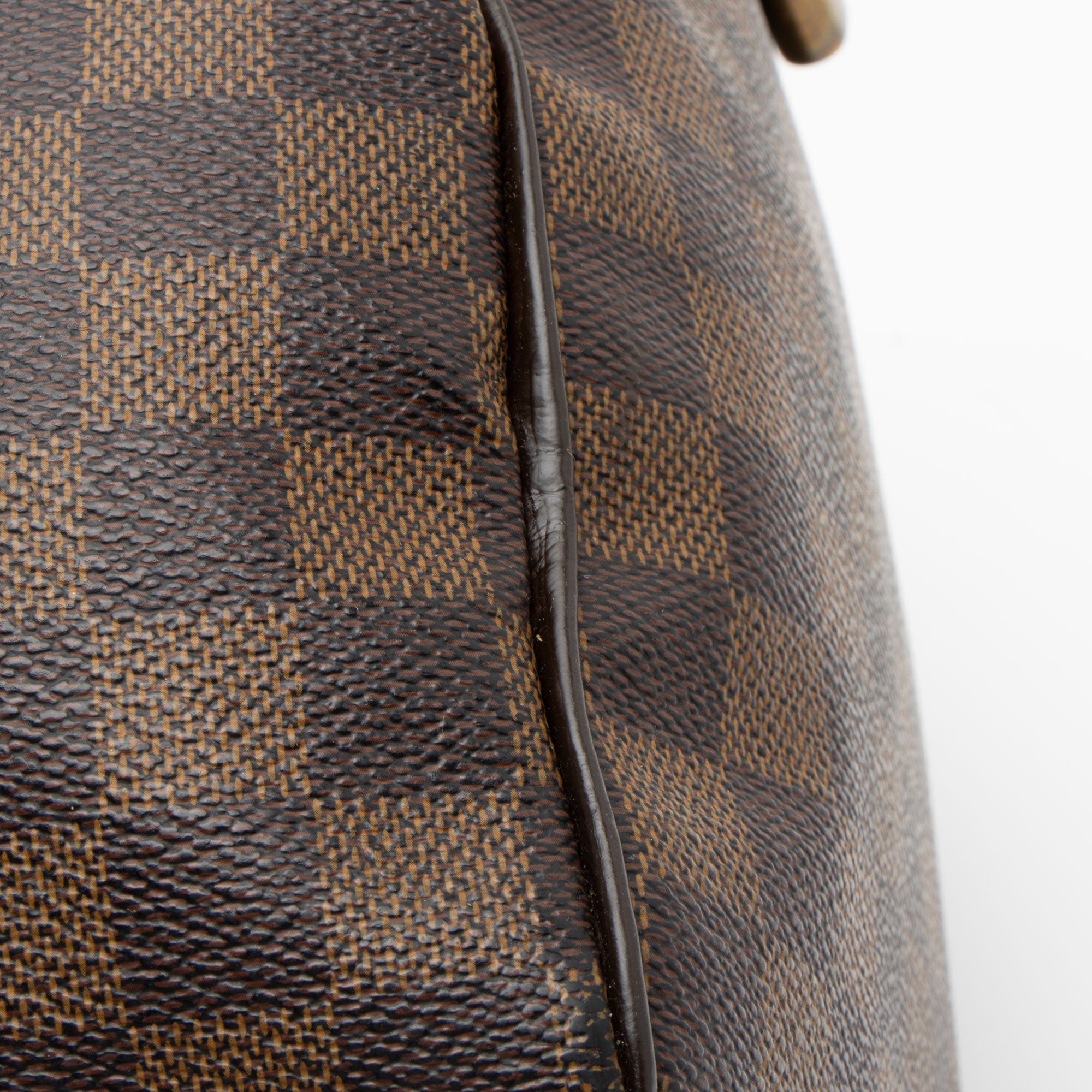 Louis Vuitton Damier Ebene Speedy 35 Satchel (SHF-w0gcrV)
