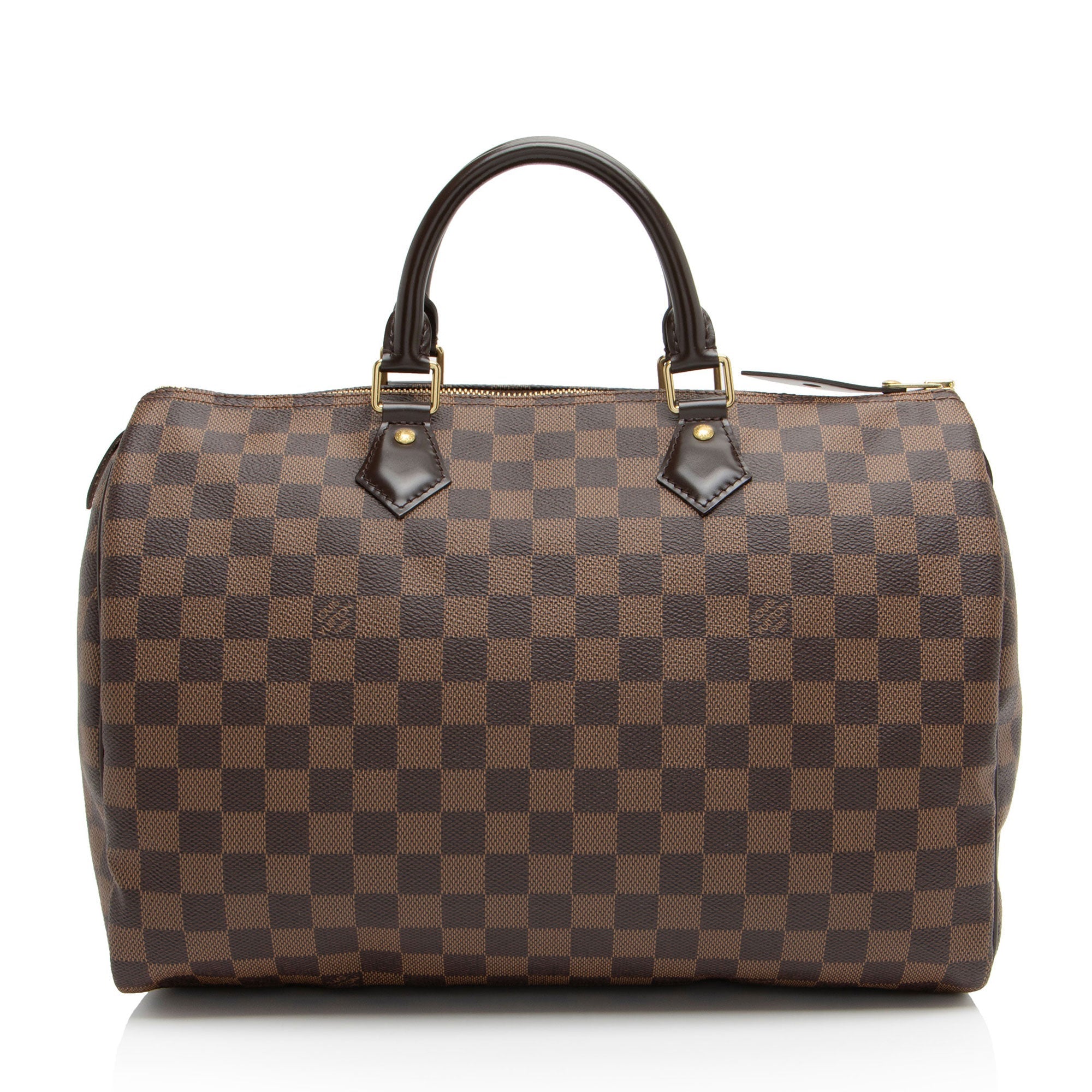 Louis Vuitton Damier Ebene Speedy 35 Satchel