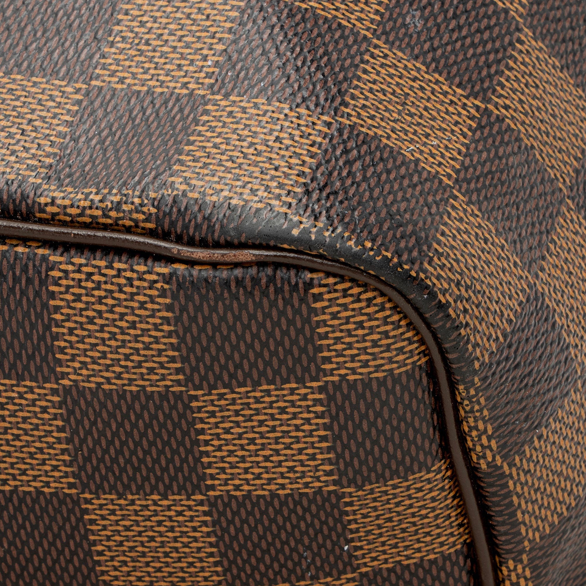 Louis Vuitton Damier Ebene Speedy 35 Satchel