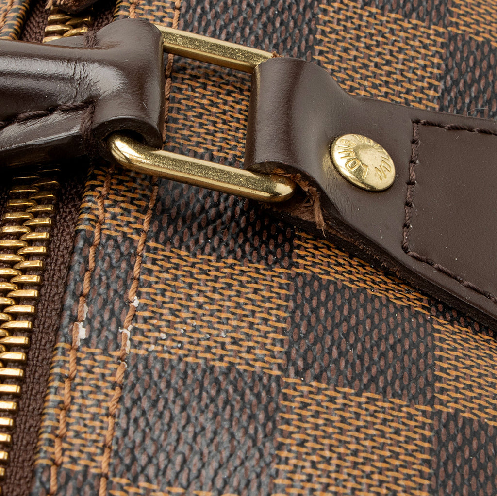 Louis Vuitton Damier Ebene Speedy 35 Satchel