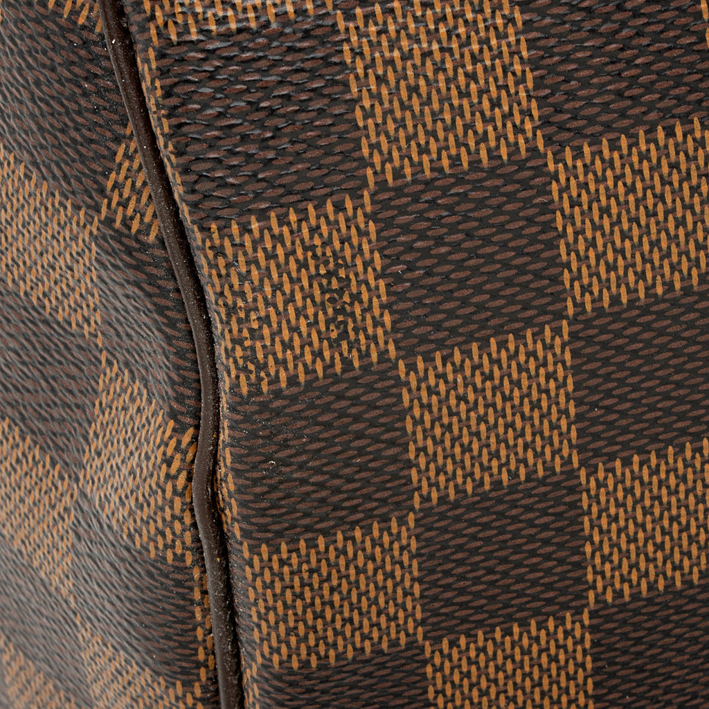 Louis Vuitton Damier Ebene Speedy 35 Satchel