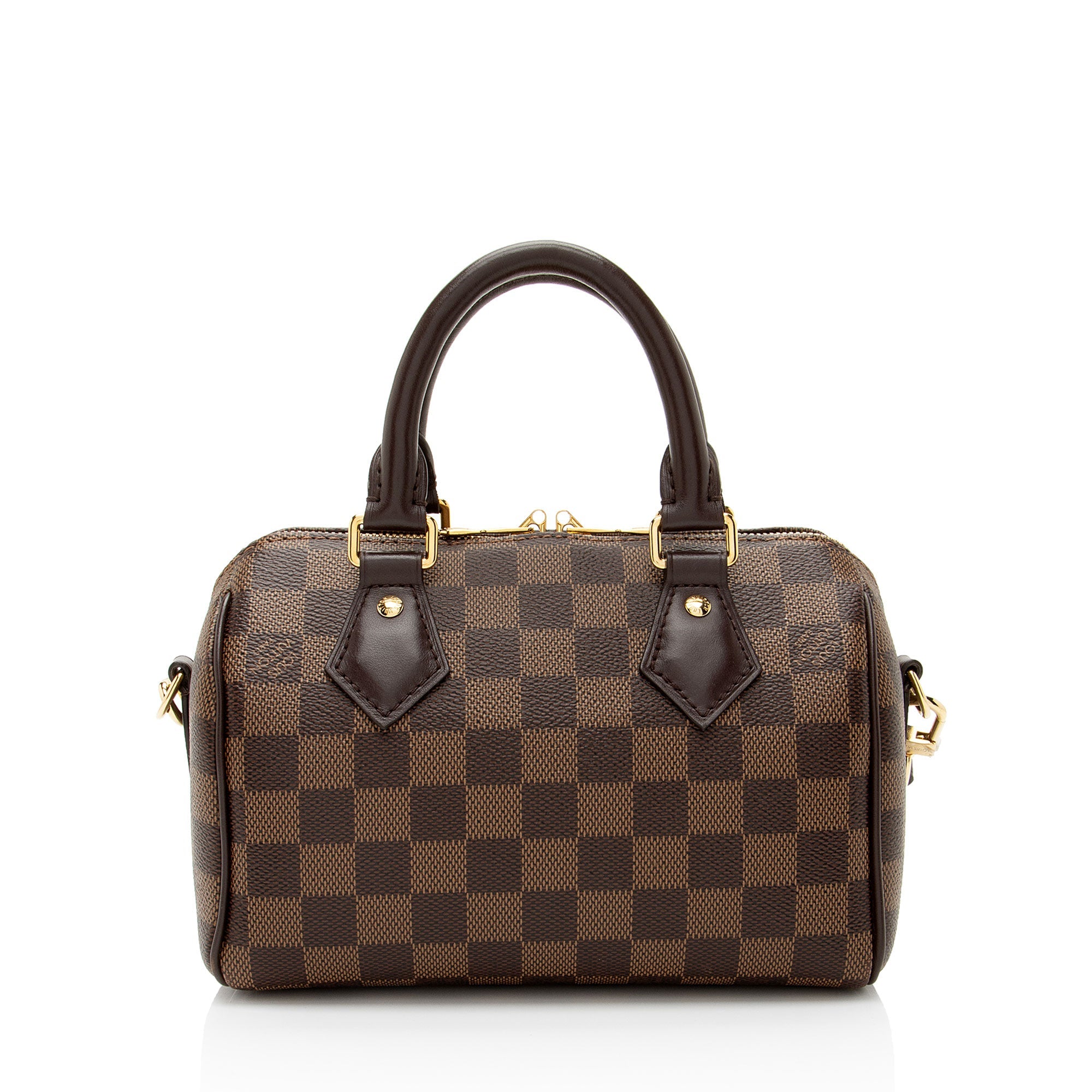Louis Vuitton Damier Ebene Speedy Bandouliere 20 Satchel