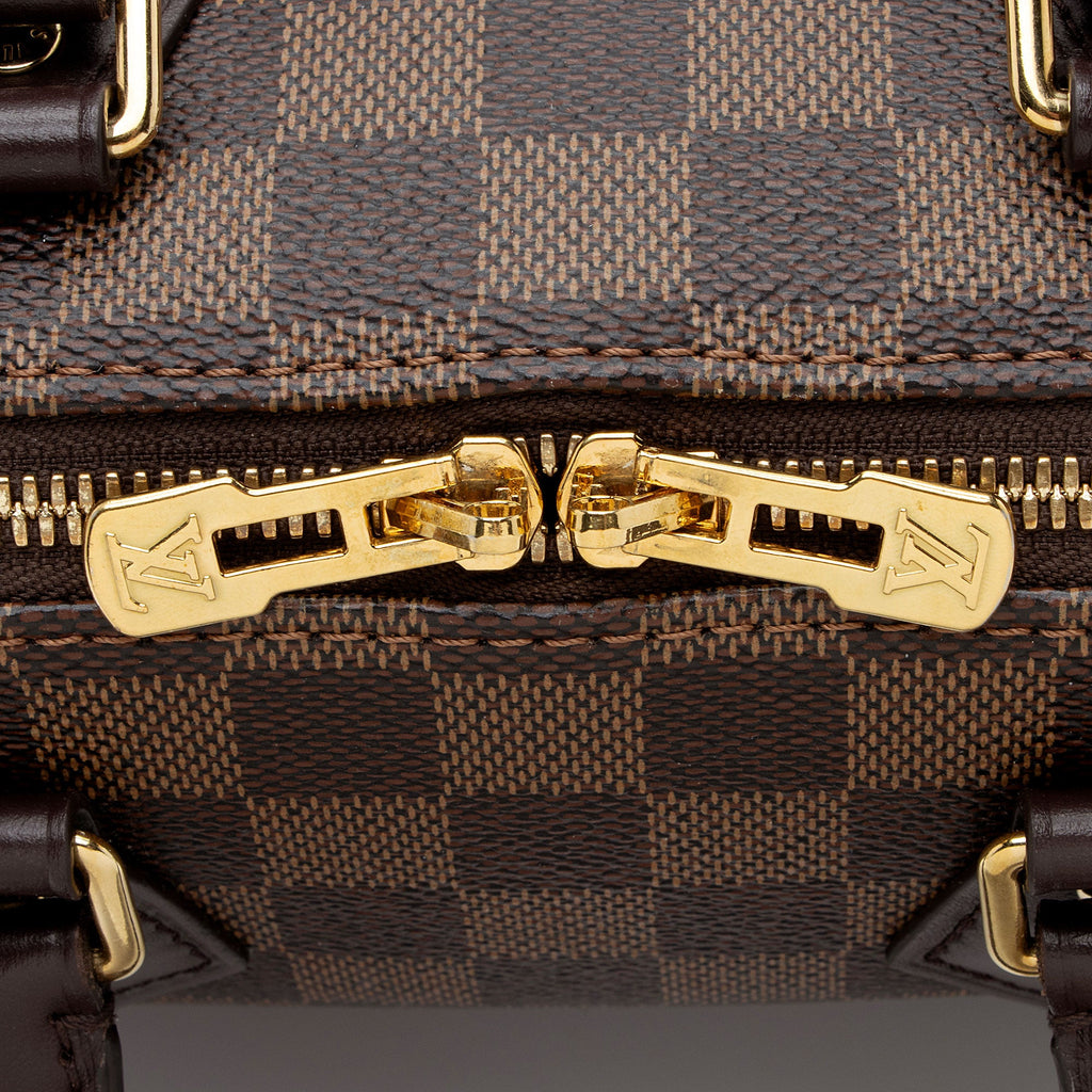 Louis Vuitton Damier Ebene Speedy Bandouliere 20 Satchel