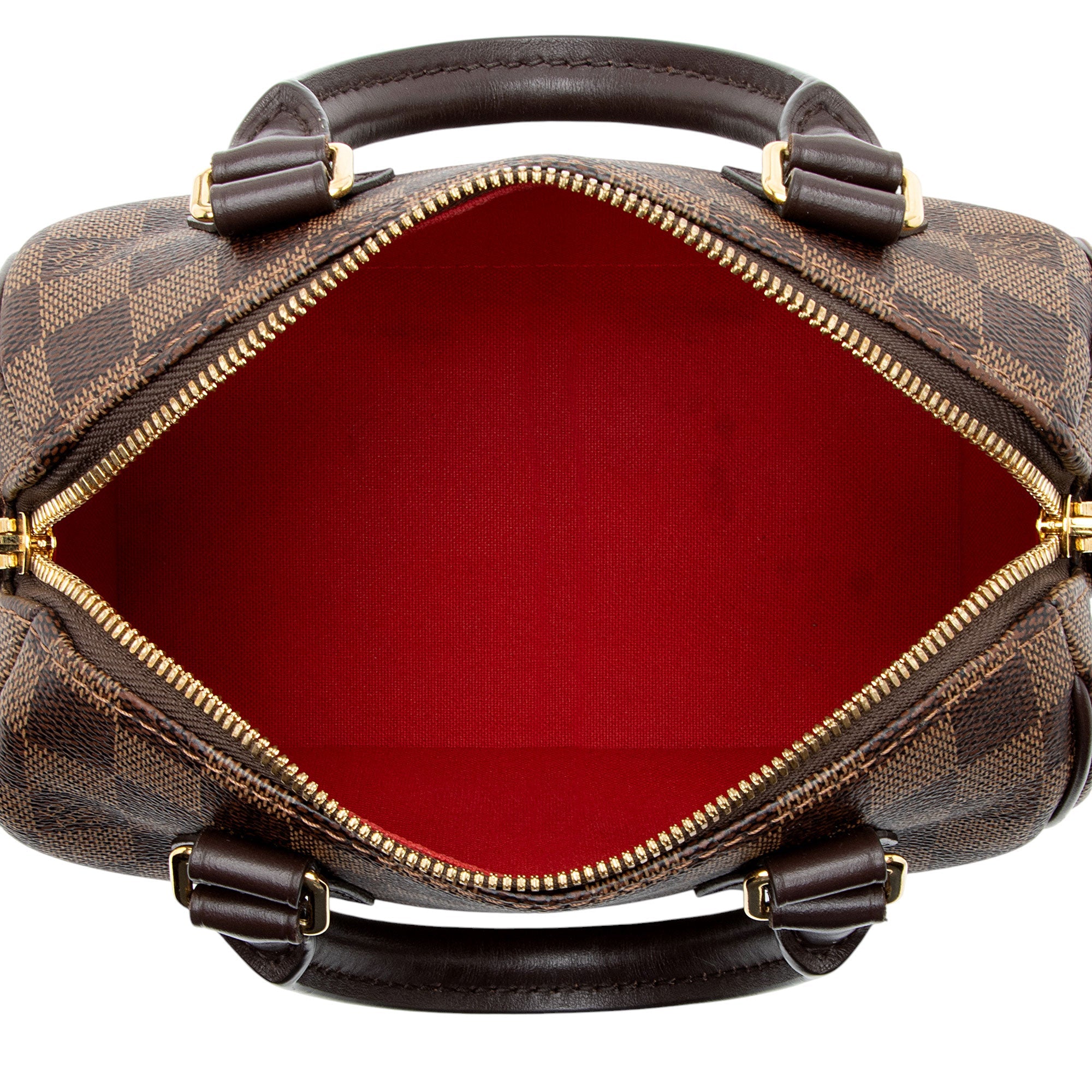 Louis Vuitton Damier Ebene Speedy Bandouliere 20 Satchel