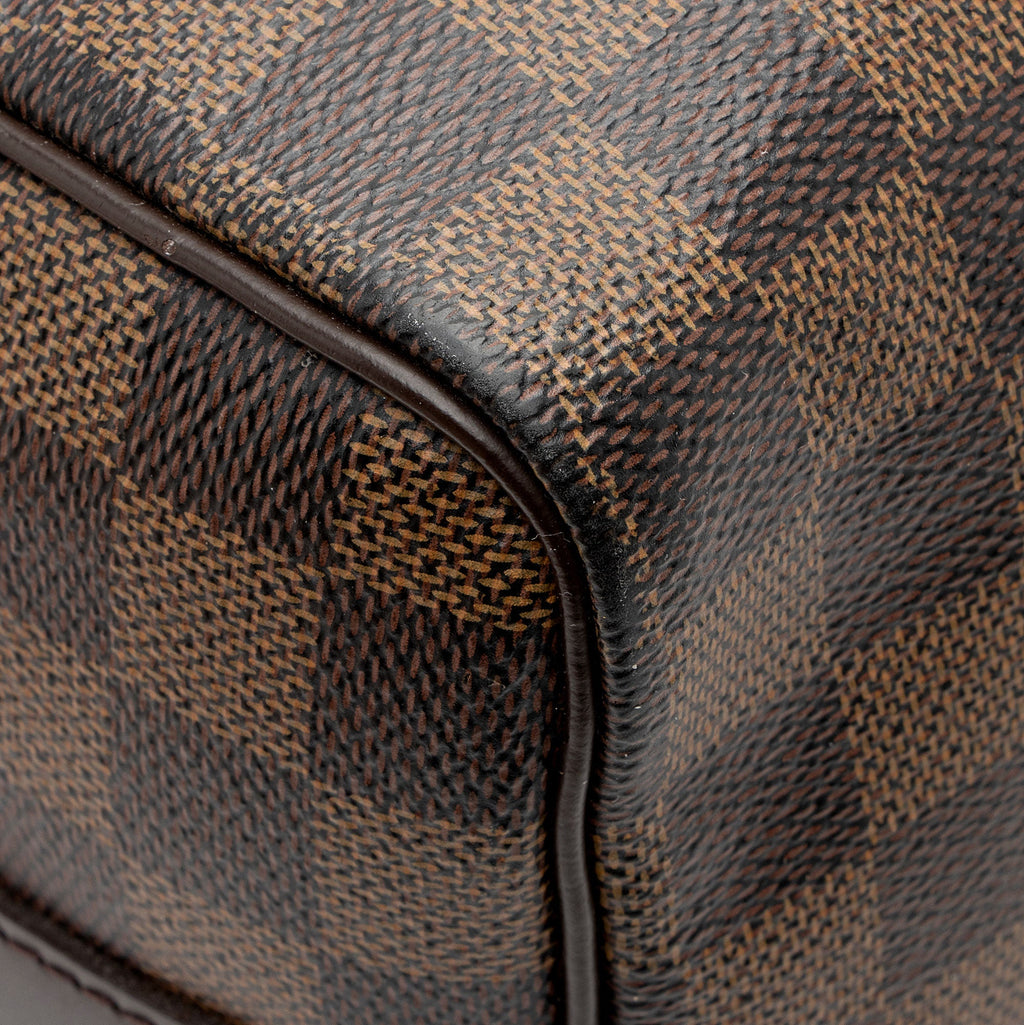 Louis Vuitton Damier Ebene Speedy Bandouliere 25 Satchel