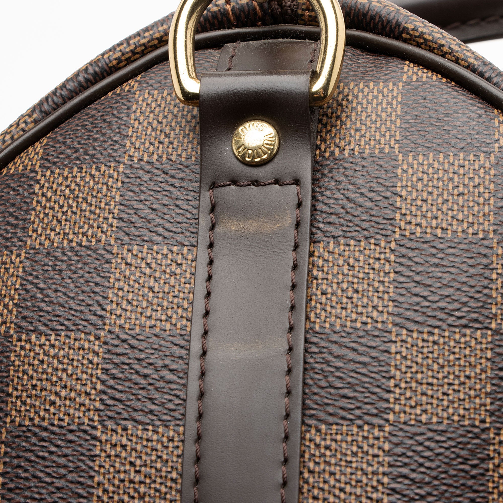 Louis Vuitton Damier Ebene Speedy Bandouliere 25 Satchel