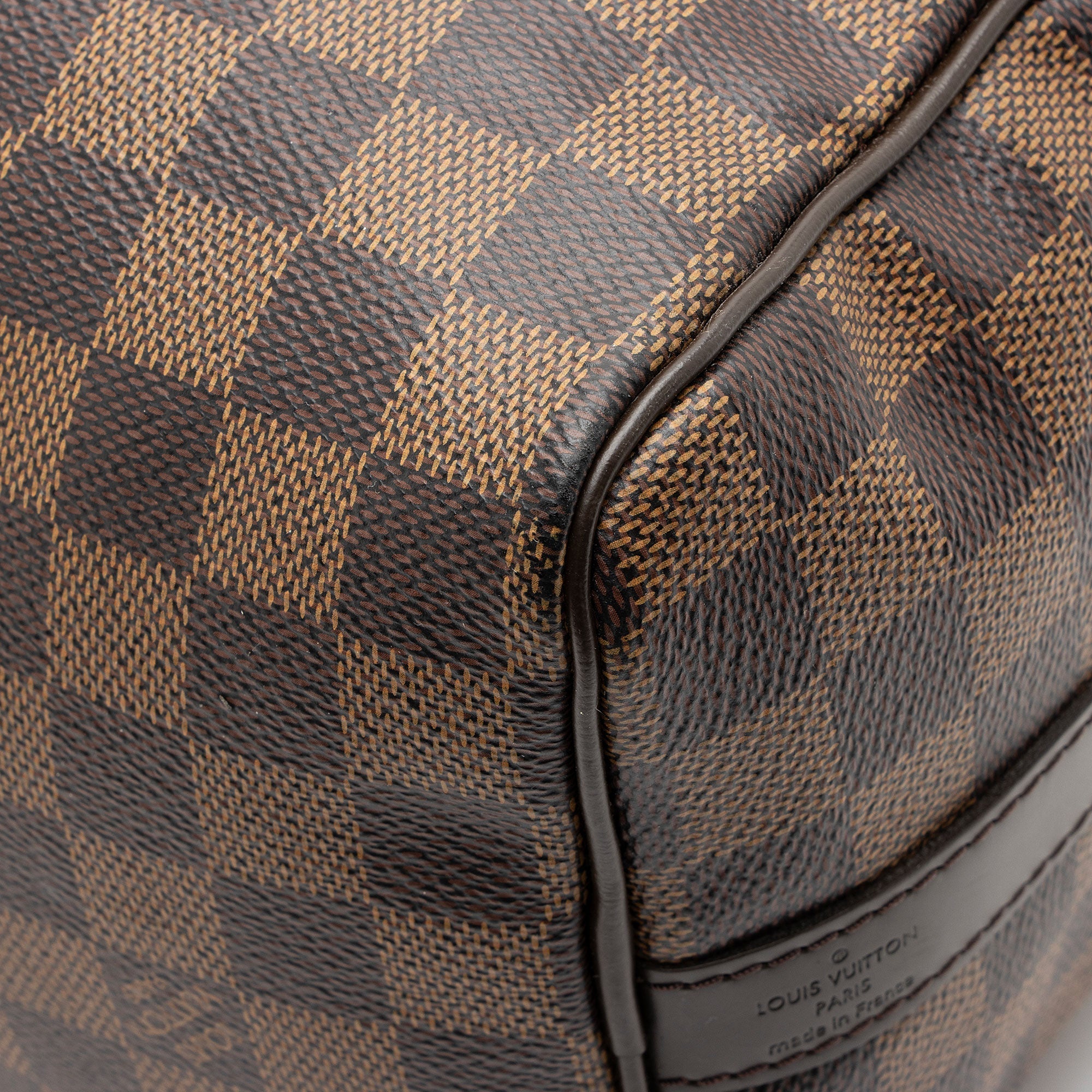Louis Vuitton Damier Ebene Speedy Bandouliere 25 Satchel