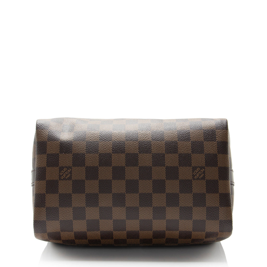 Louis Vuitton Damier Ebene Speedy Bandouliere 25 Satchel