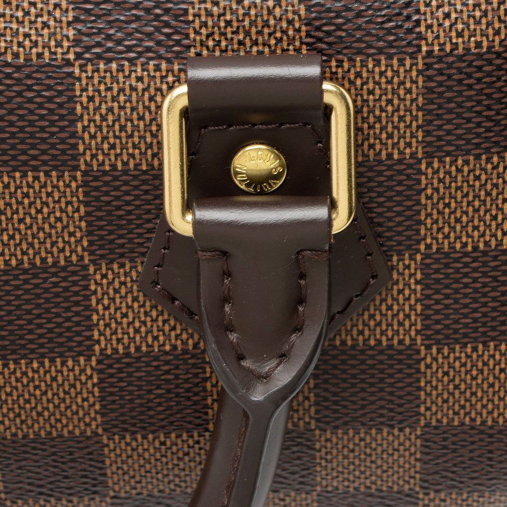 Louis Vuitton Damier Ebene Speedy Bandouliere 25 Satchel