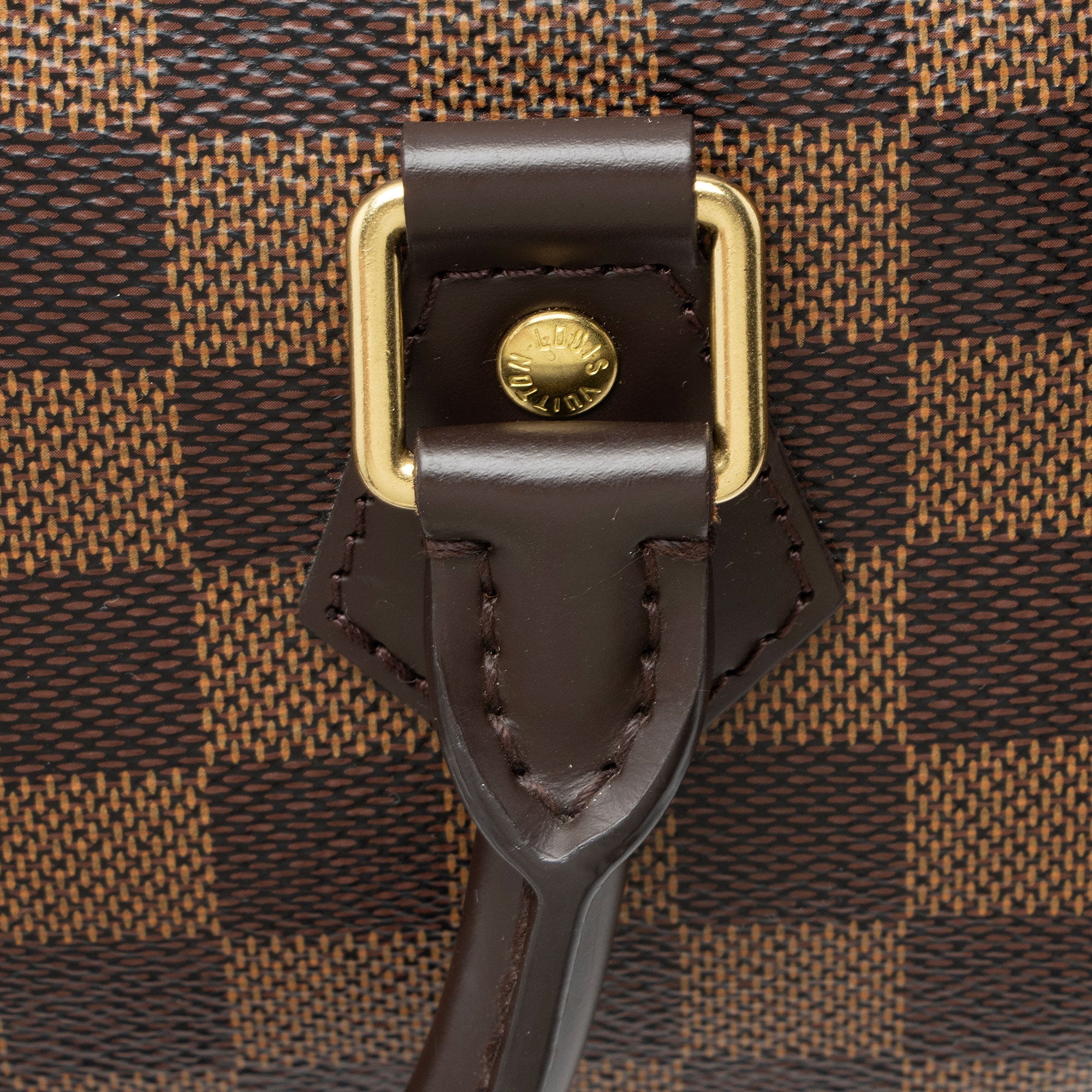 Louis Vuitton Damier Ebene Speedy Bandouliere 25 Satchel