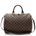 Louis Vuitton Damier Ebene Speedy Bandouliere 30 Satchel (SHF-XEgoqX)