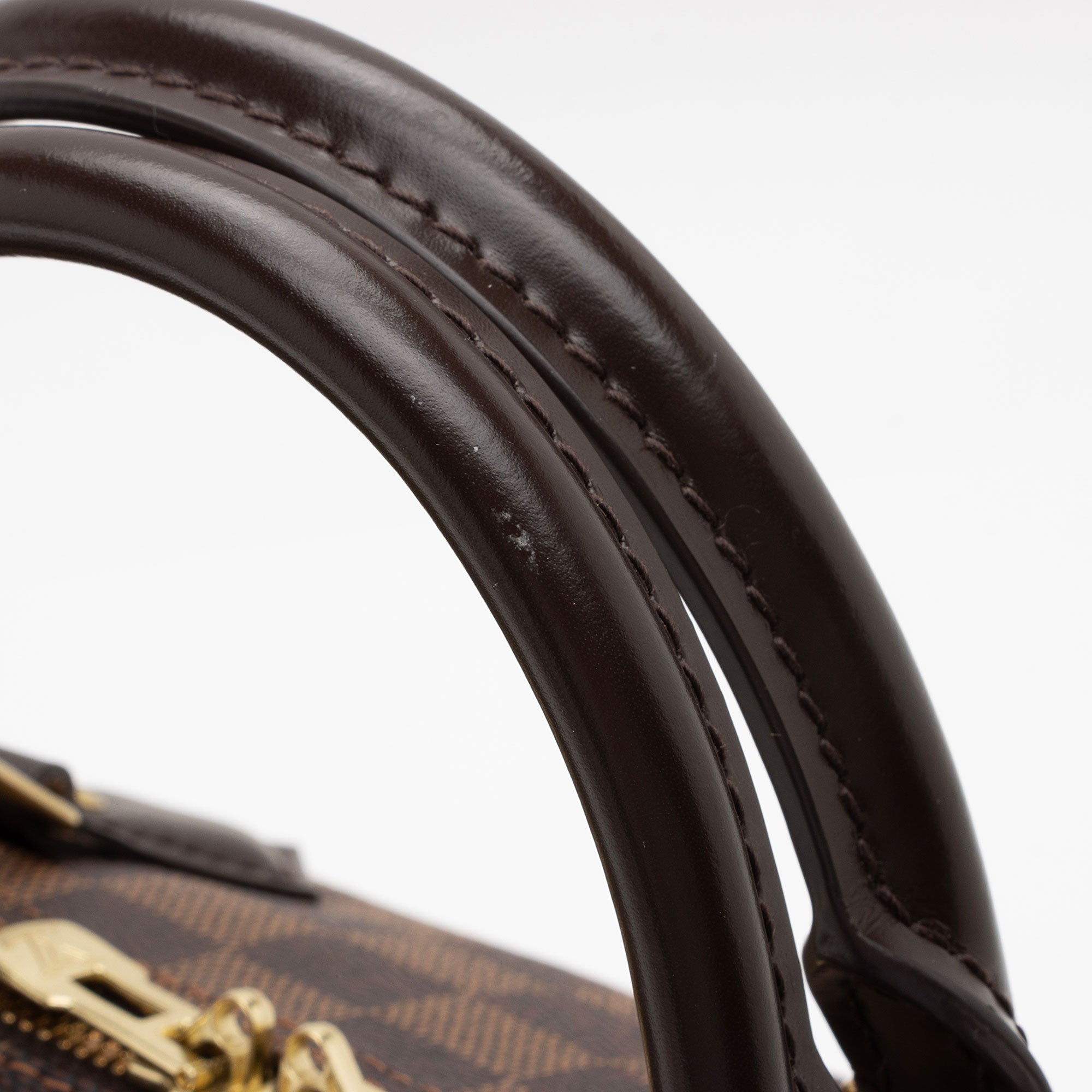 Louis Vuitton Damier Ebene Speedy Bandouliere 30 Satchel (SHF-jMwGuO)