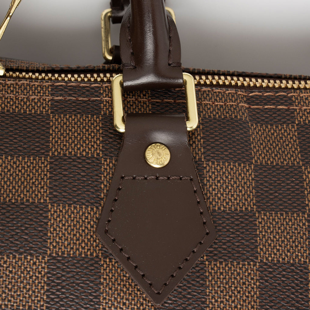 Louis Vuitton Damier Ebene Speedy Bandouliere 30 Satchel (SHF-9xbfu9)