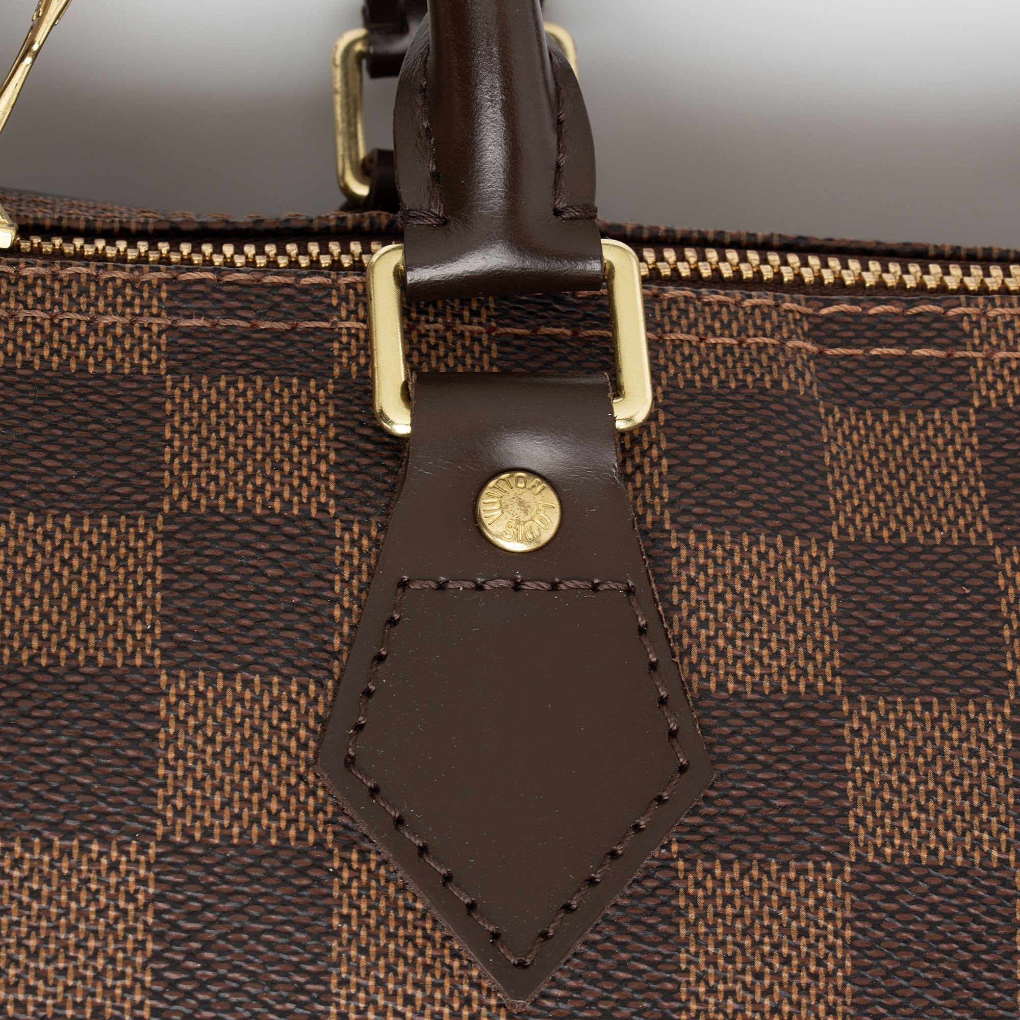 Louis Vuitton Damier Ebene Speedy Bandouliere 30 Satchel (SHF-9xbfu9)