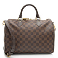 Louis Vuitton Damier Ebene Speedy Bandouliere 30 Satchel (SHF-9xbfu9)