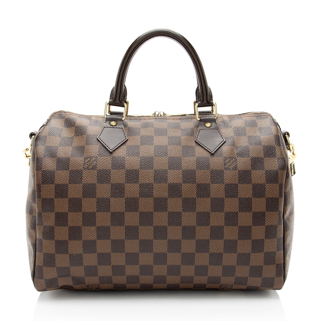 Louis Vuitton Damier Ebene Speedy Bandouliere 30 Satchel