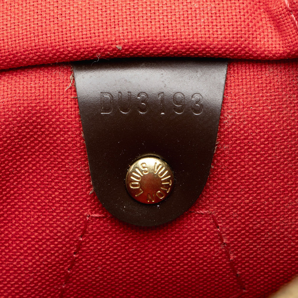 Louis Vuitton Damier Ebene Speedy Bandouliere 30 Satchel