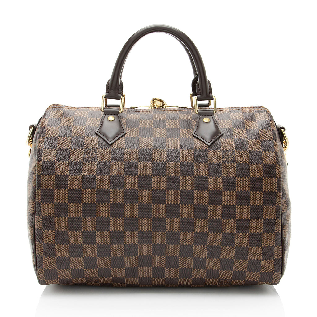 Louis Vuitton Damier Ebene Speedy Bandouliere 30 Satchel
