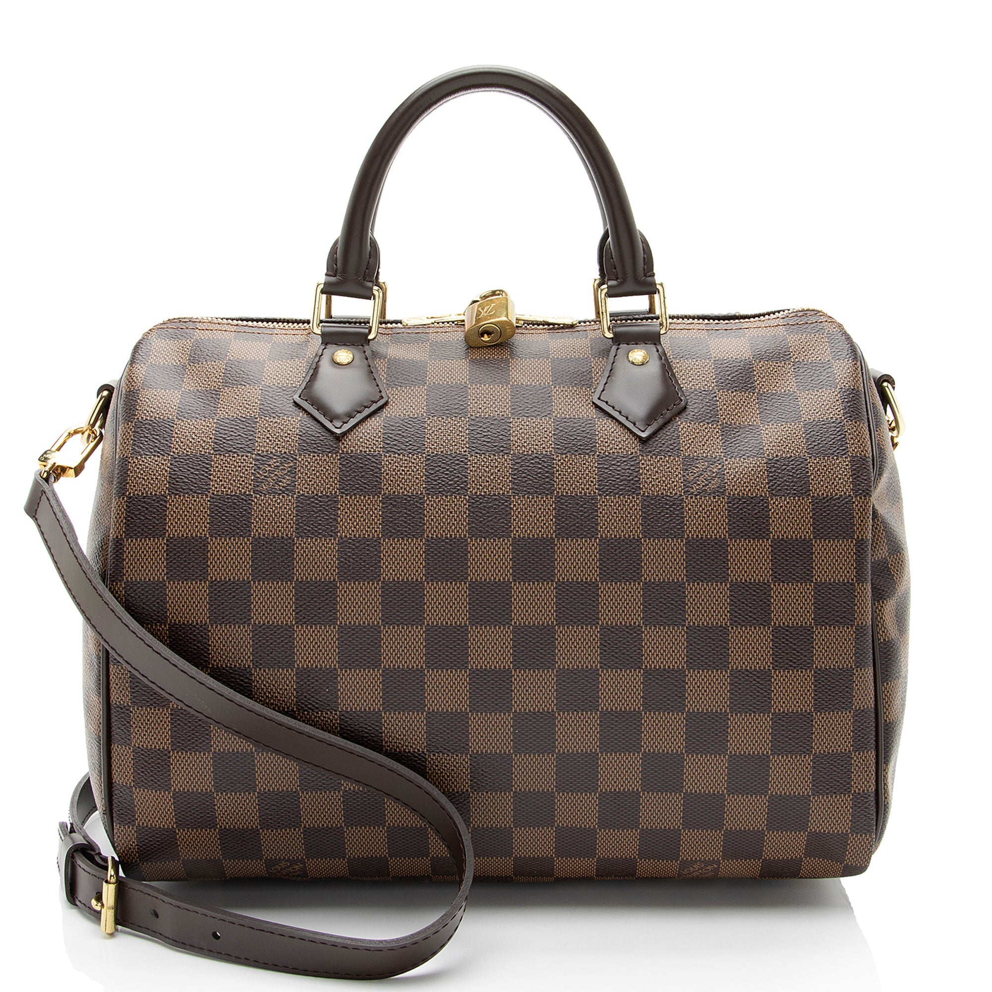 Louis Vuitton Damier Ebene Speedy Bandouliere 30 Satchel