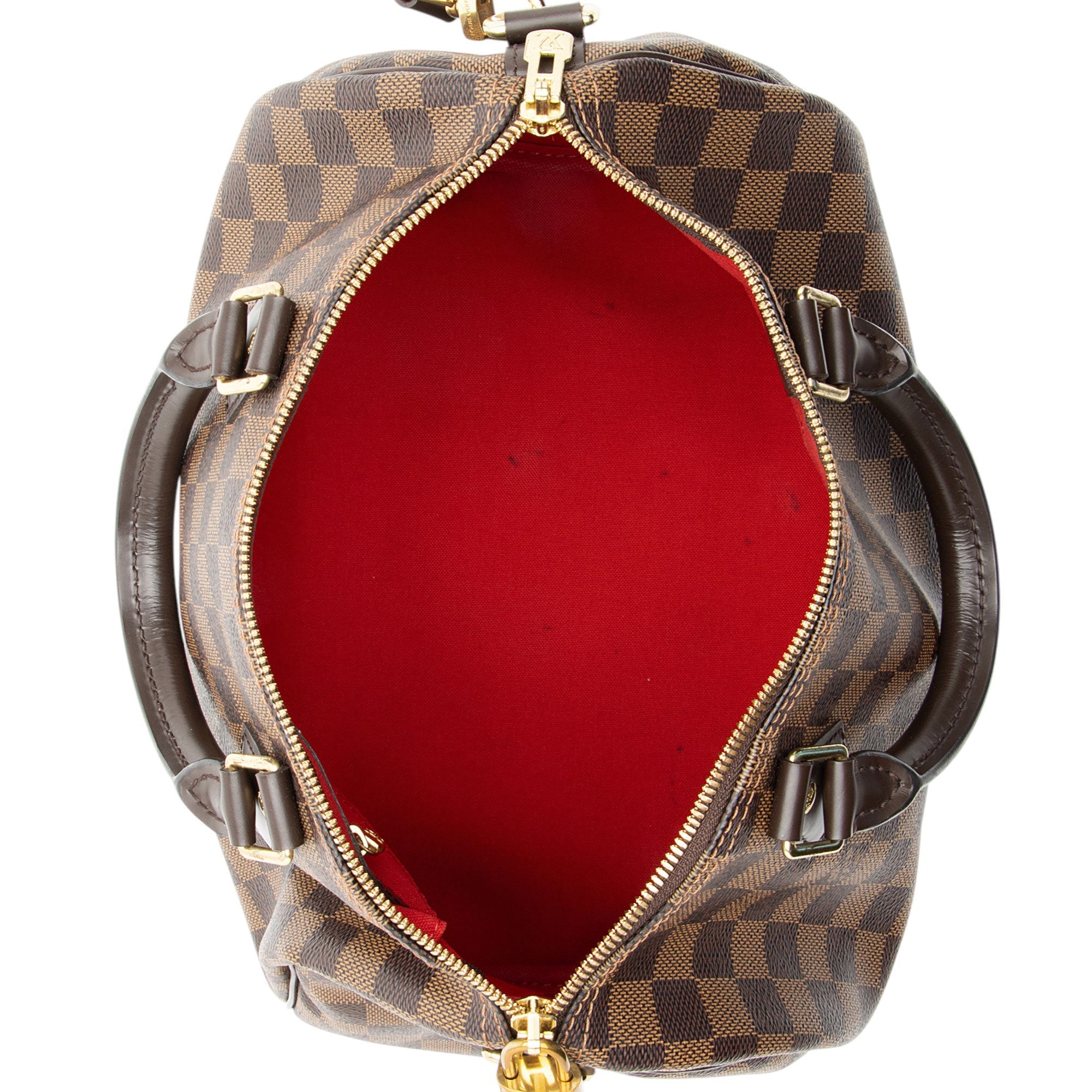 Louis Vuitton Damier Ebene Speedy Bandouliere 30 Satchel