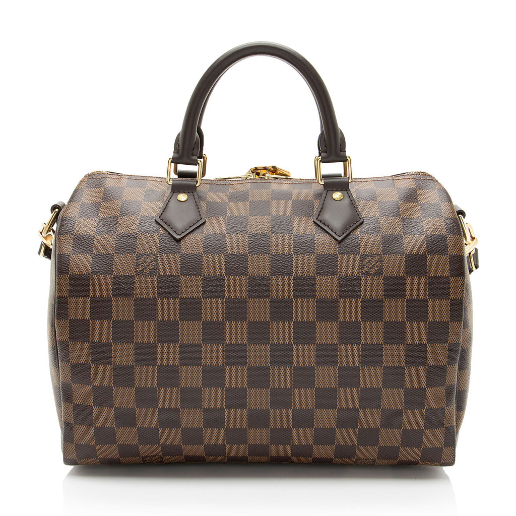 Louis Vuitton Damier Ebene Speedy Bandouliere 30 Satchel