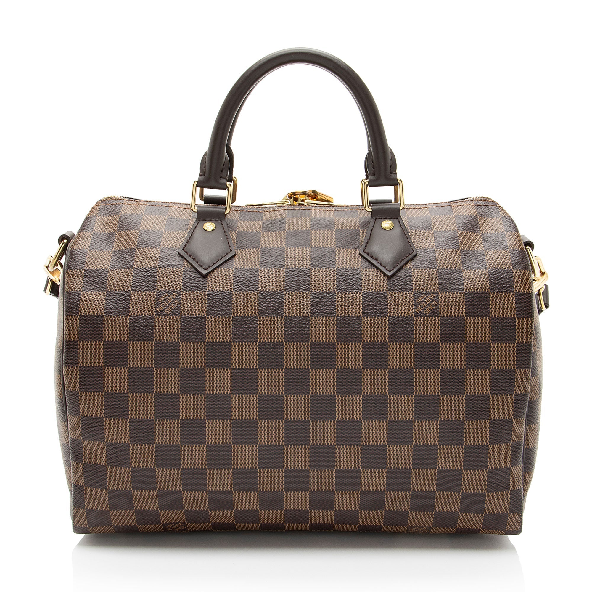 Louis Vuitton Damier Ebene Speedy Bandouliere 30 Satchel