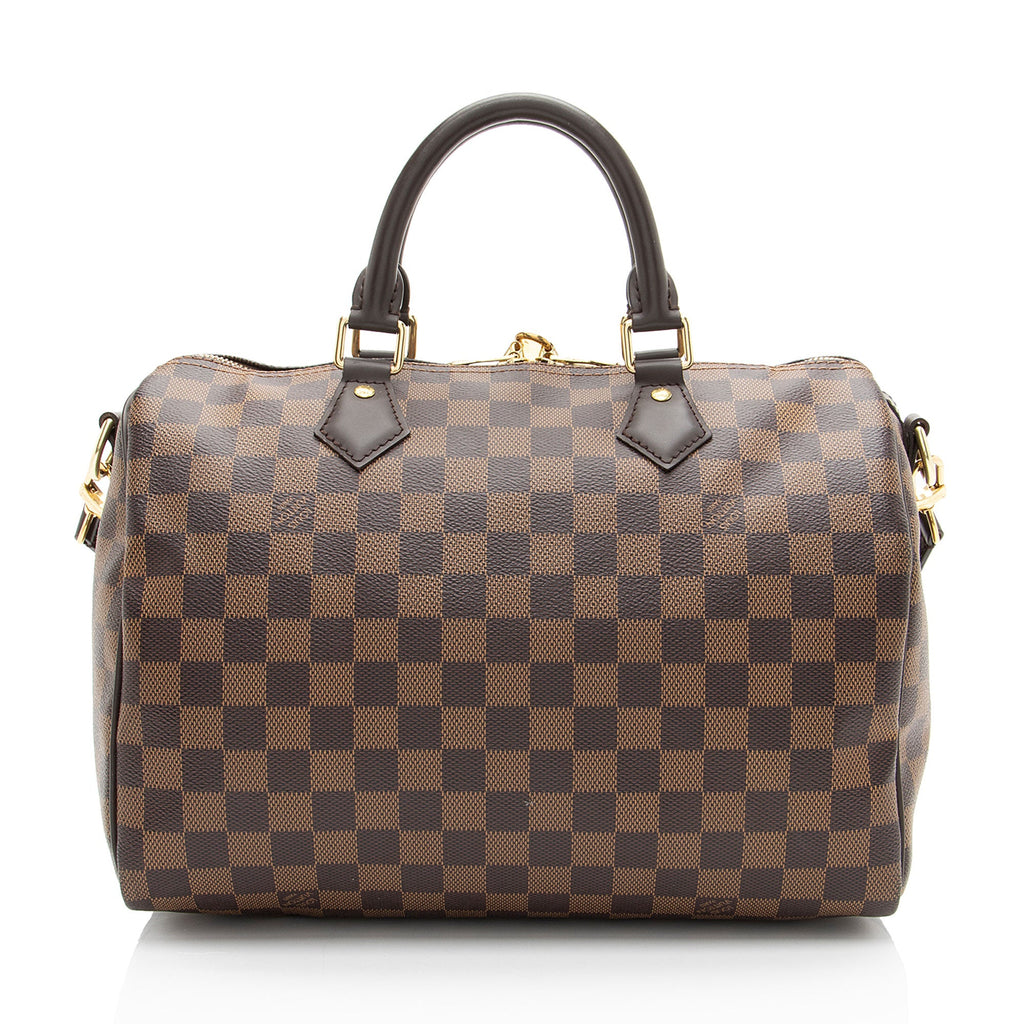 Louis Vuitton Damier Ebene Speedy Bandouliere 30 Satchel