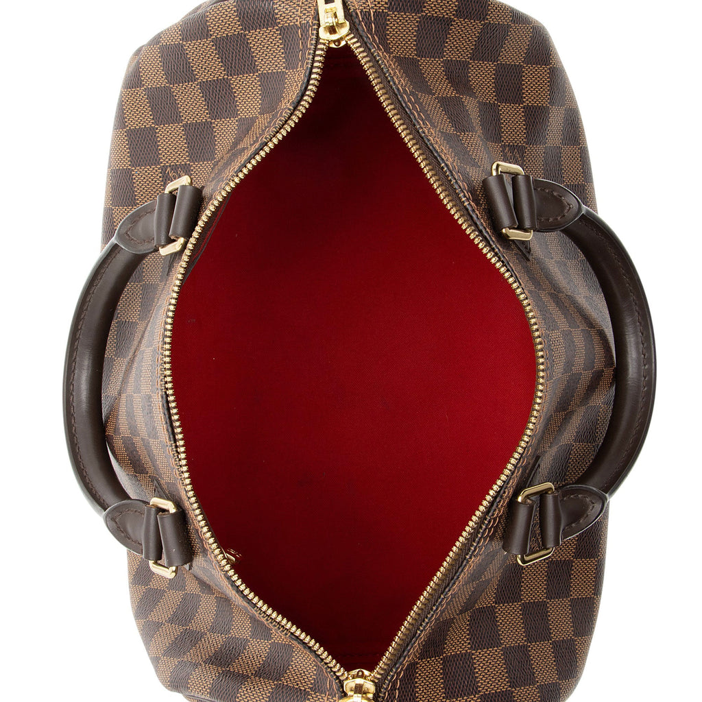 Louis Vuitton Damier Ebene Speedy Bandouliere 30 Satchel