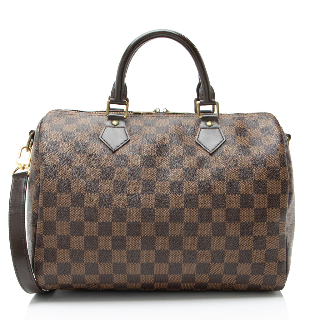 Louis Vuitton Damier Ebene Speedy Bandouliere 30 Satchel