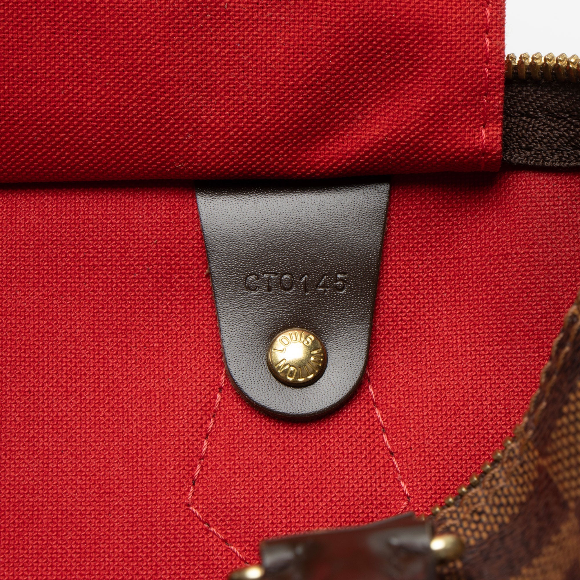 Louis Vuitton Damier Ebene Speedy Bandouliere 30 Satchel
