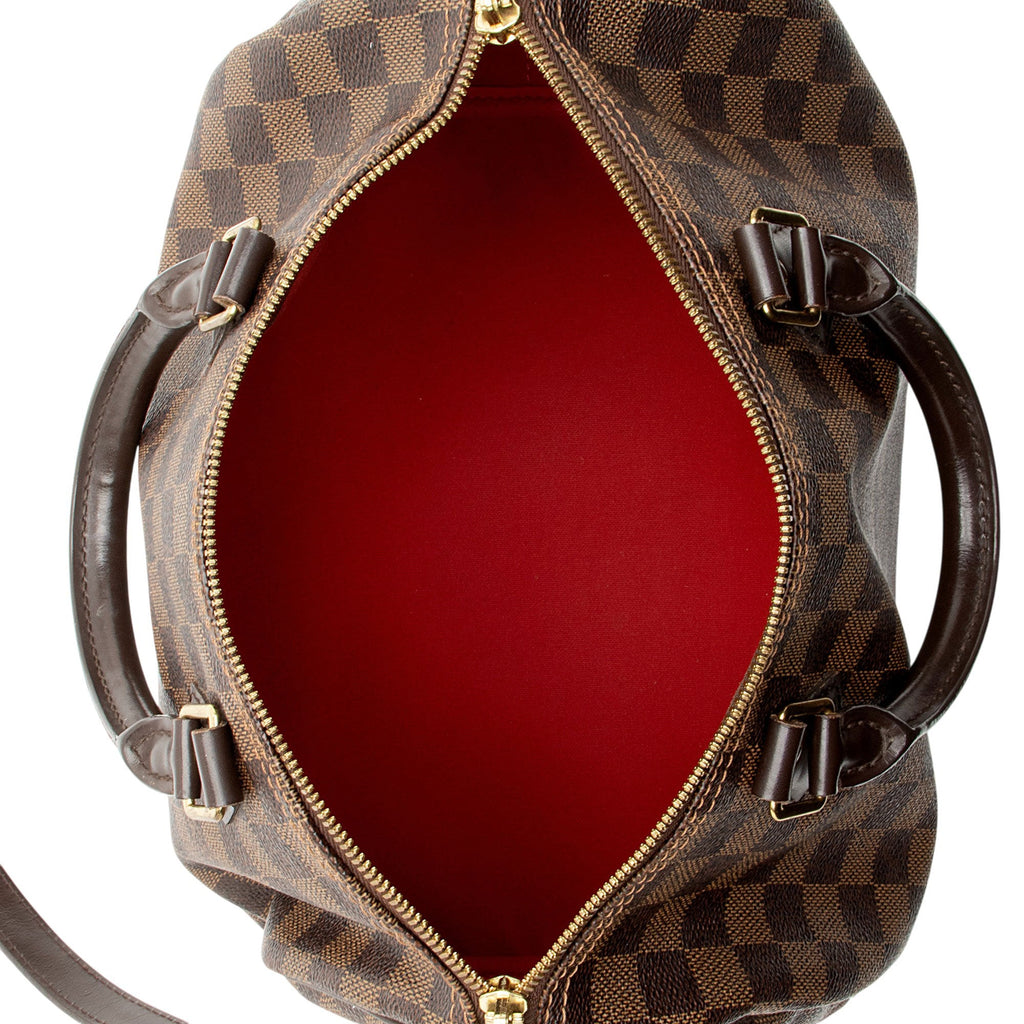 Louis Vuitton Damier Ebene Speedy Bandouliere 30 Satchel