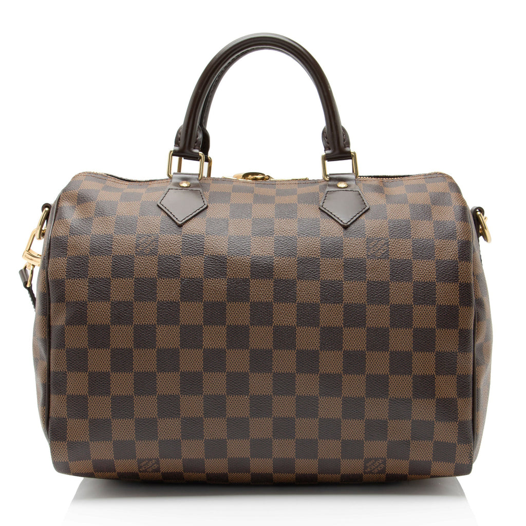 Louis Vuitton Damier Ebene Speedy Bandouliere 30 Satchel