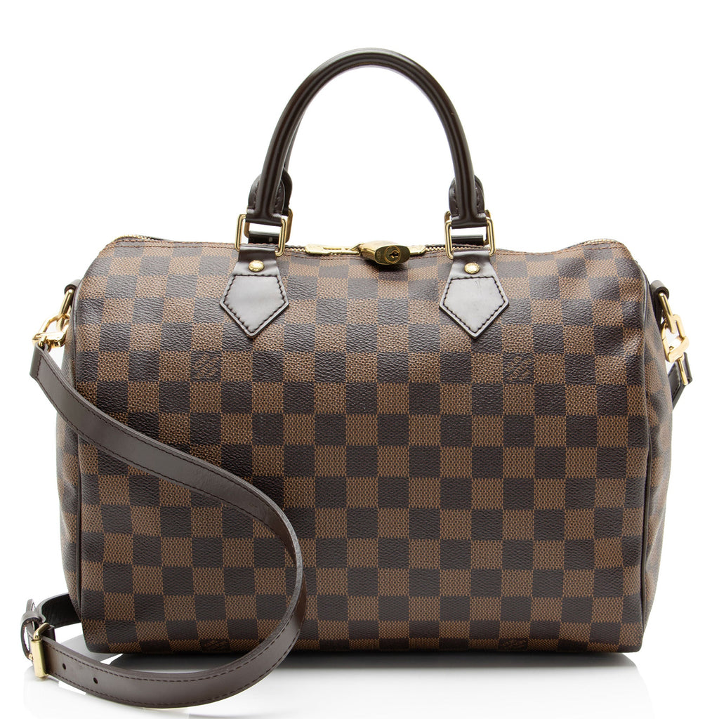 Louis Vuitton Damier Ebene Speedy Bandouliere 30 Satchel