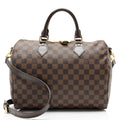 Louis Vuitton Damier Ebene Speedy Bandouliere 30 Satchel