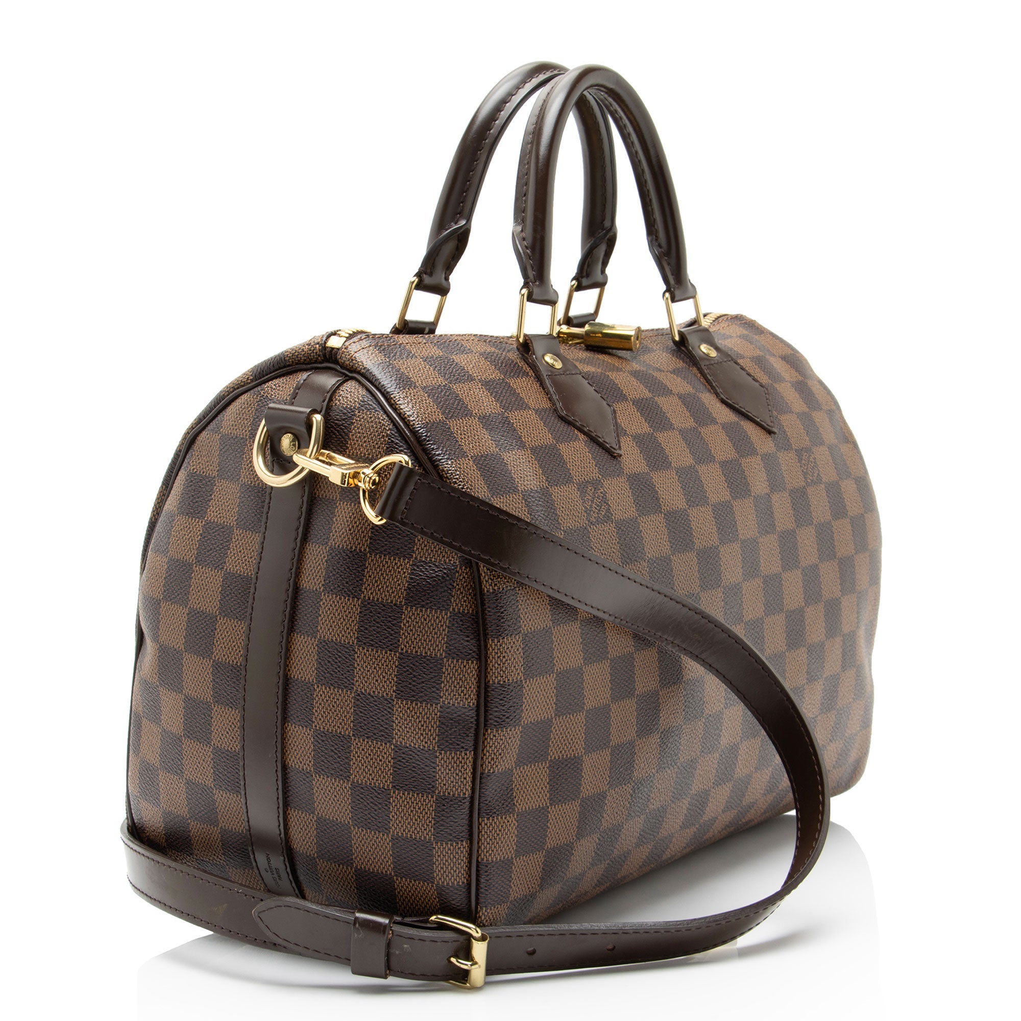 Louis Vuitton Damier Ebene Speedy Bandouliere 30 Satchel