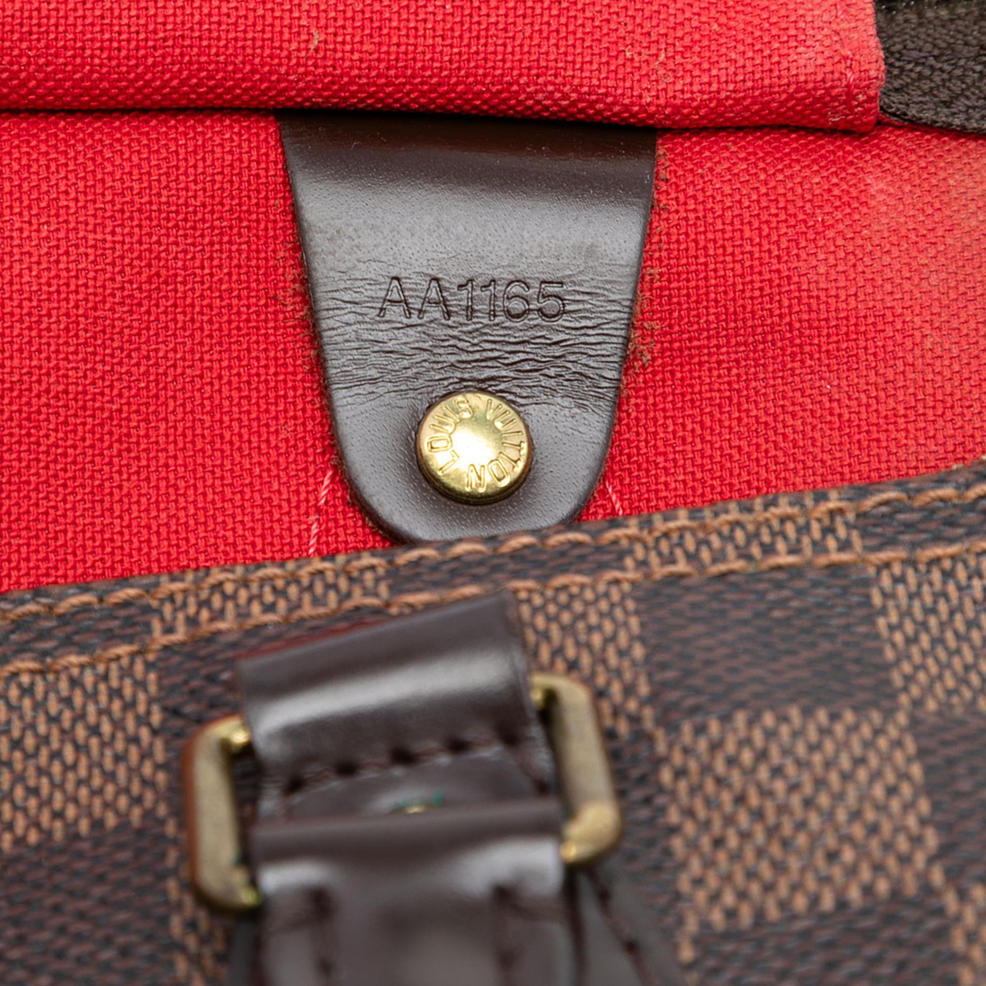 Louis Vuitton Damier Ebene Speedy Bandouliere 35