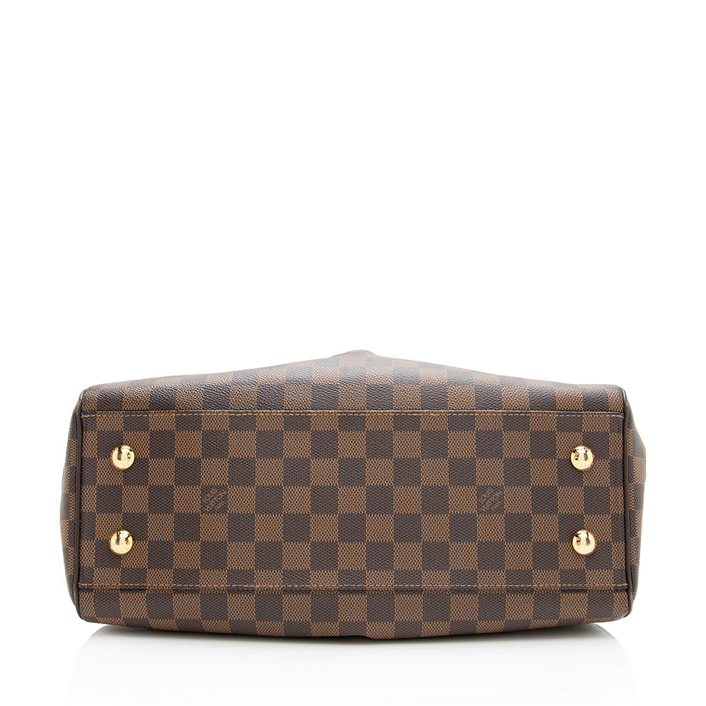 Louis Vuitton Damier Ebene Trevi PM Satchel (SHF-19000)