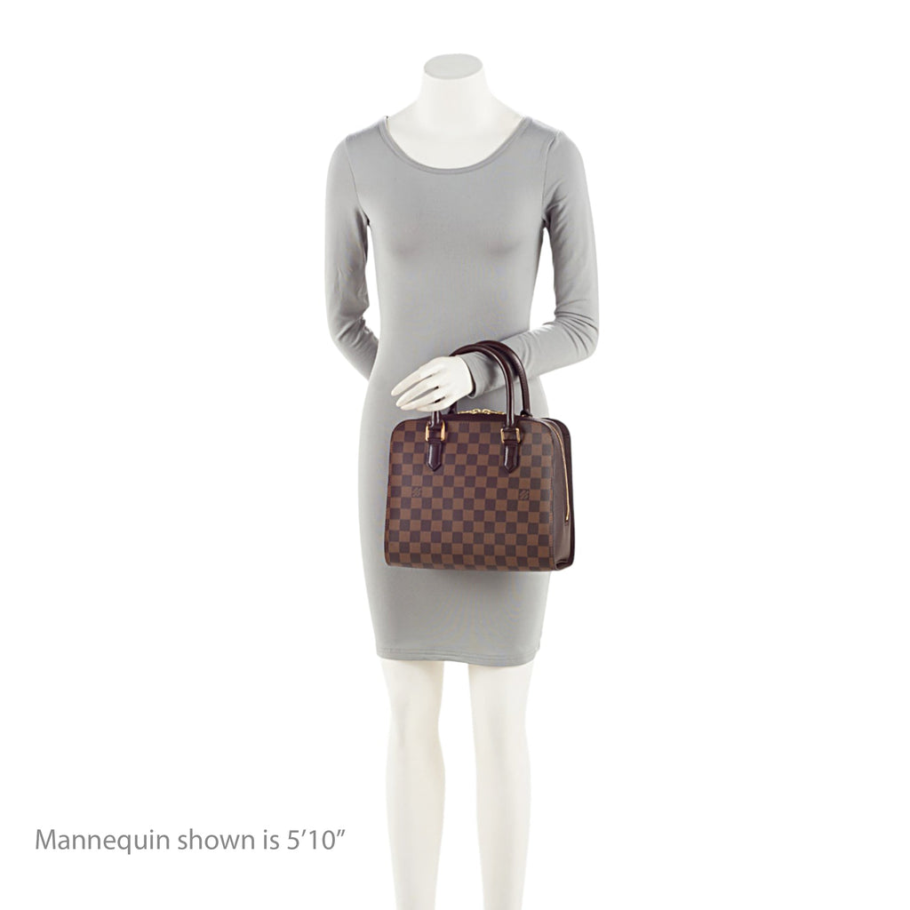 Louis Vuitton Vintage Damier Ebene Triana Satchel