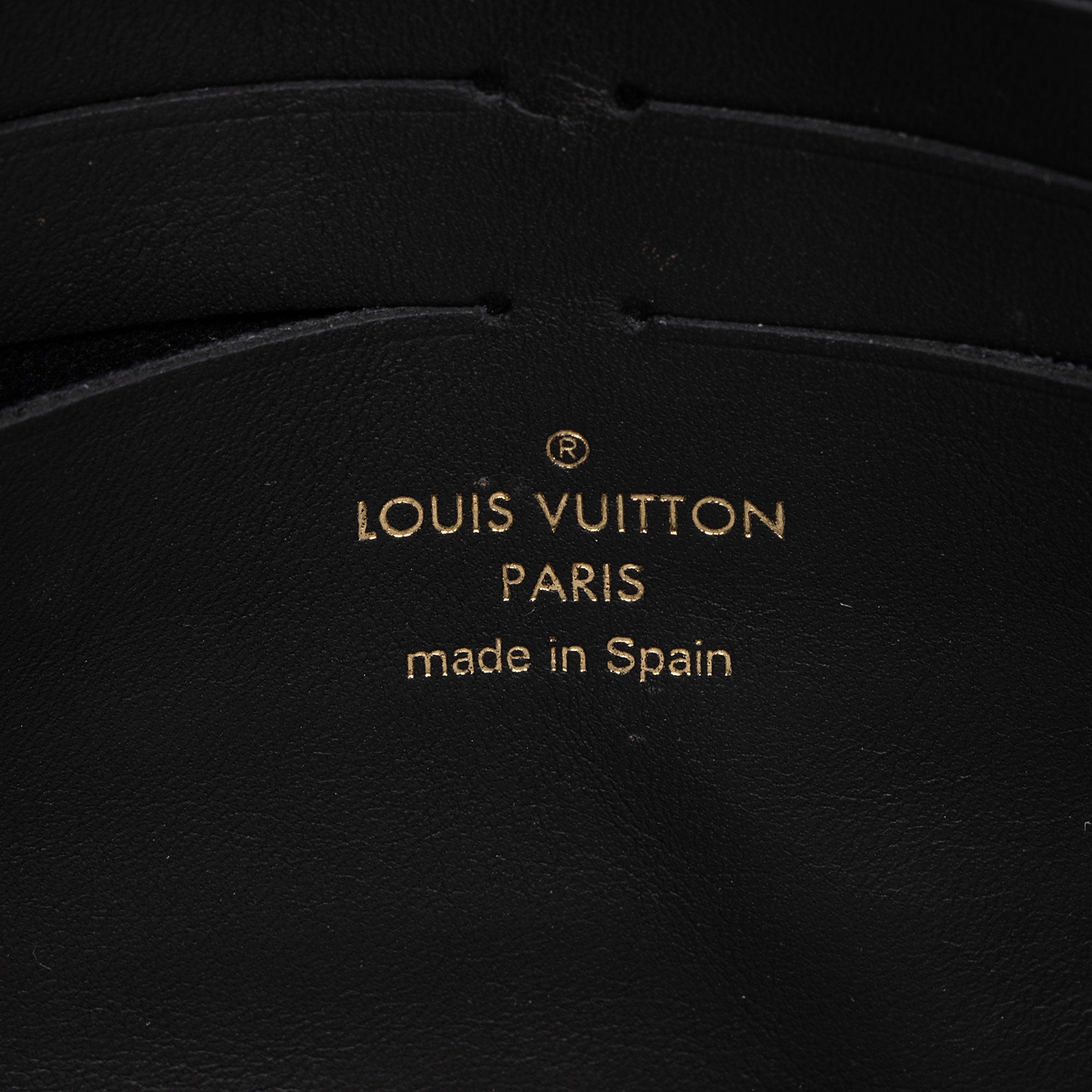 Louis Vuitton Damier Ebene Vavin Chain Wallet