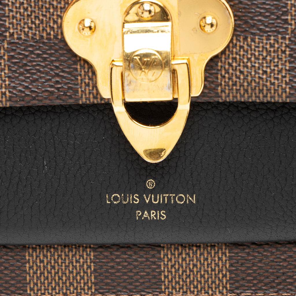 Louis Vuitton Damier Ebene Vavin Chain Wallet