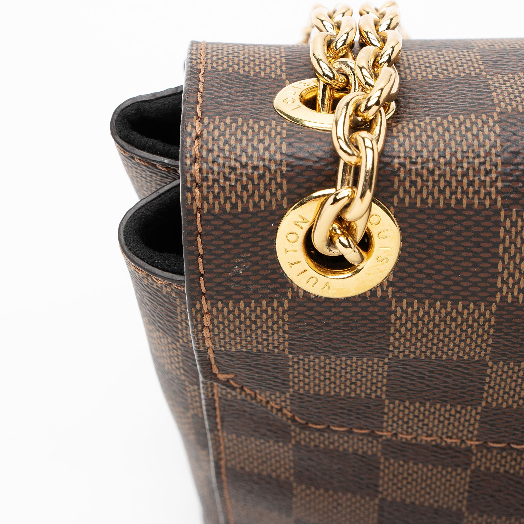 Louis Vuitton Damier Ebene Vavin PM Shoulder Bag