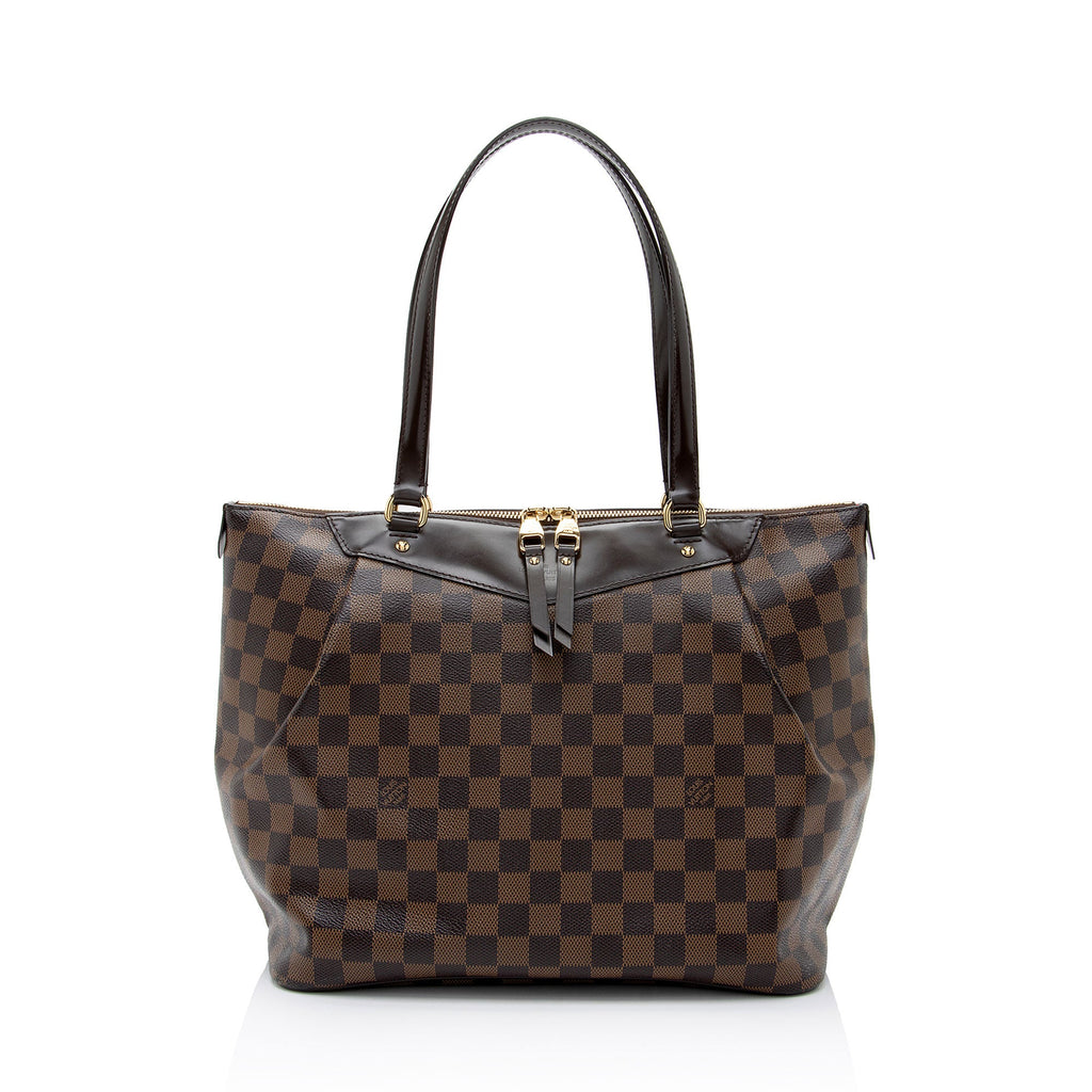 Louis Vuitton Damier Ebene Westminster GM Tote (SHF-5AhlDn)