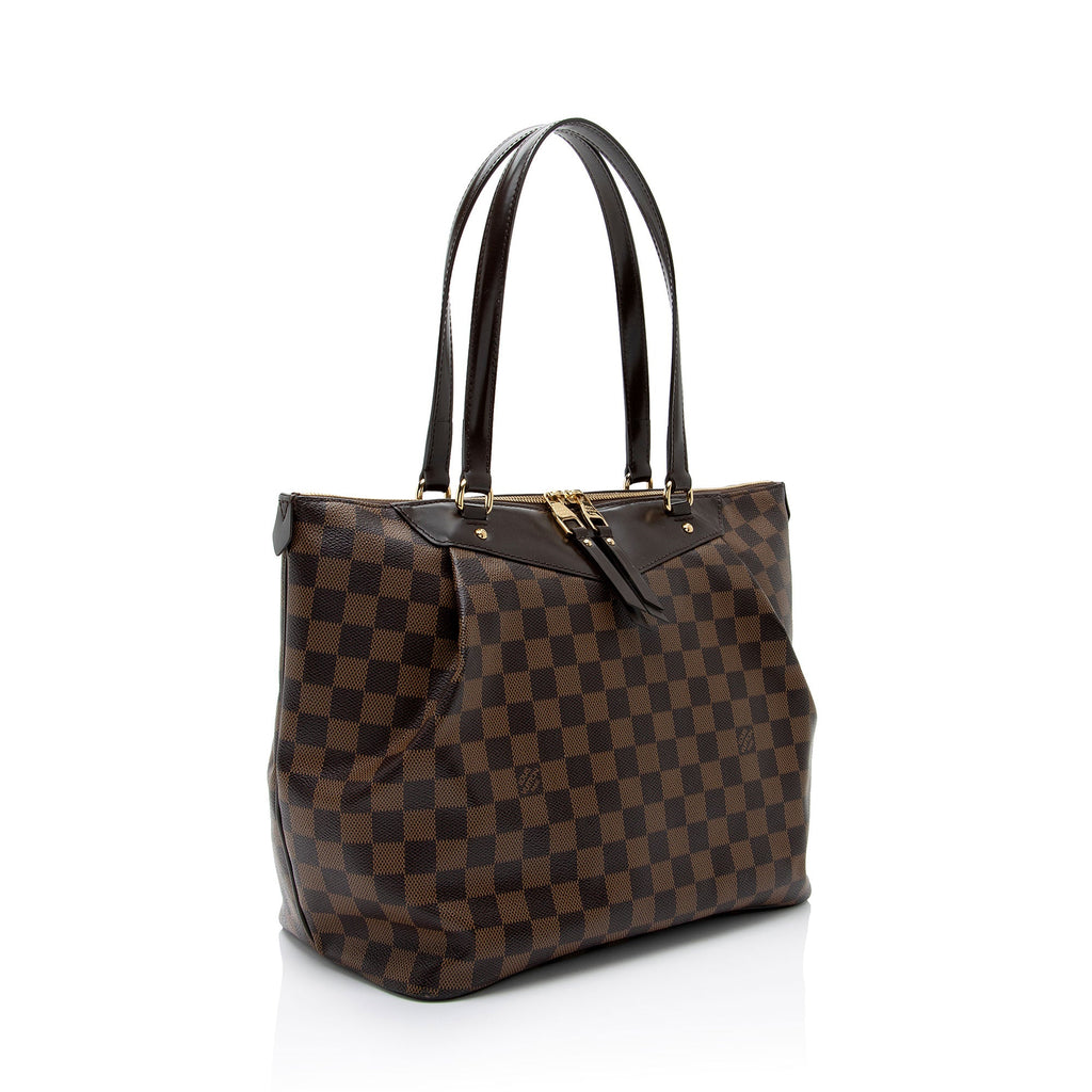 Louis Vuitton Damier Ebene Westminster GM Tote (SHF-5AhlDn)