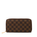Louis Vuitton Damier Ebene Zippy Long Wallet