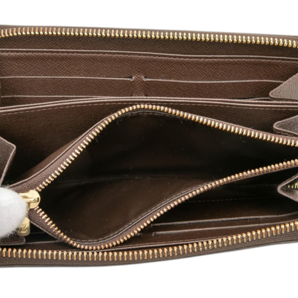 Louis Vuitton Damier Ebene Zippy Long Wallet