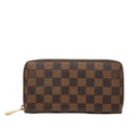 Louis Vuitton Damier Ebene Zippy Long Wallet