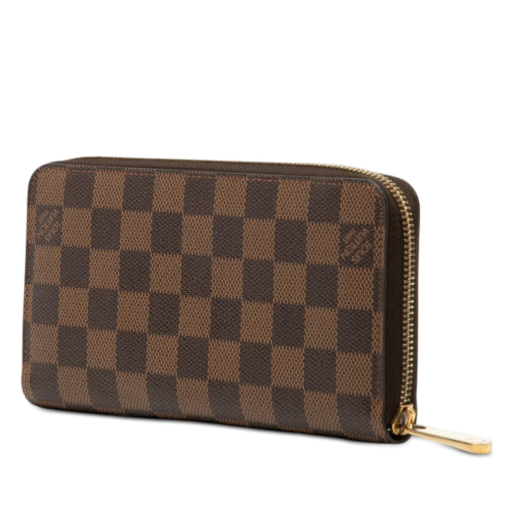 Louis Vuitton Damier Ebene Zippy Long Wallet